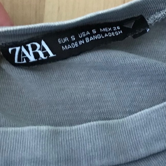 Gray Zara top - Picture 2 of 2